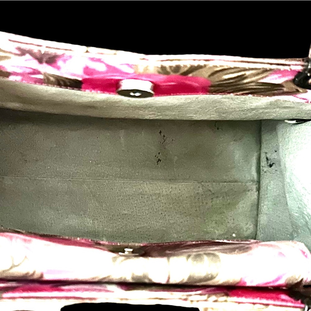 Authentic Kate Spade Medium Pink Floral Hangbag - Picture 5 of 6